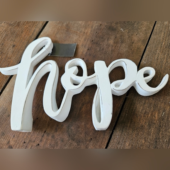 Distressed Hope Tabletop Decor - Picture 4 of 9